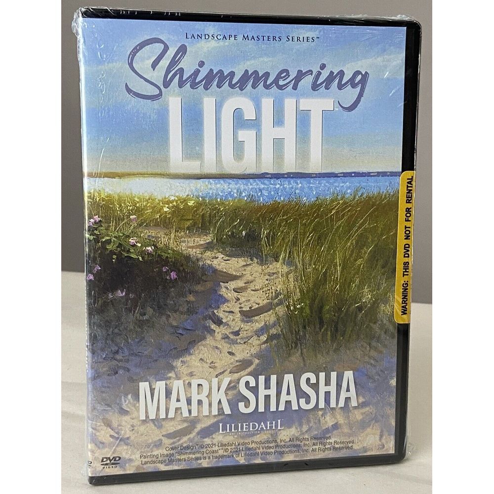 Landscape Master Series Shimmering Light Mark Shasha DVD-Painting Lessons-RARE!!
